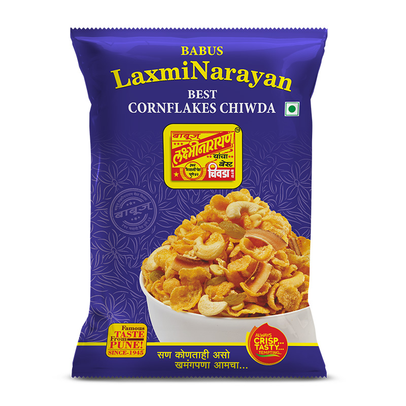 Laxmi Narayan Cornflakes Chiwda (400g 14oz)