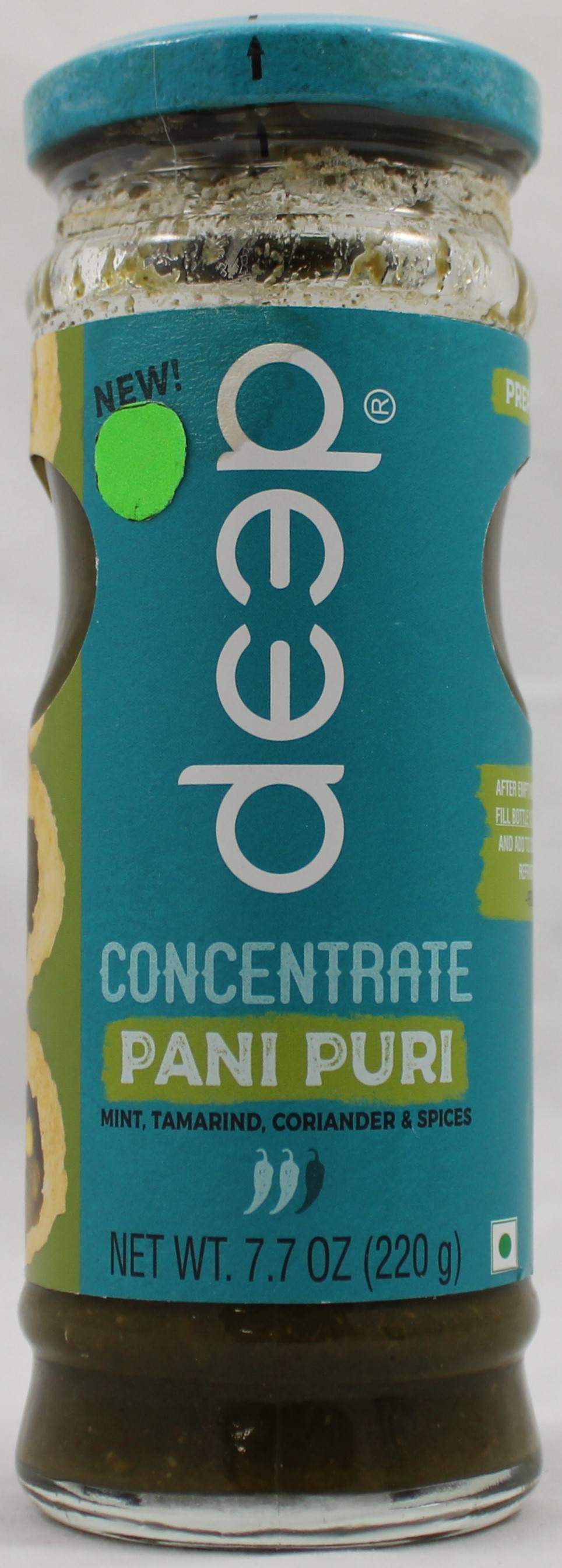 Deep Pani Puri Concentrate (7.7Oz  220G)