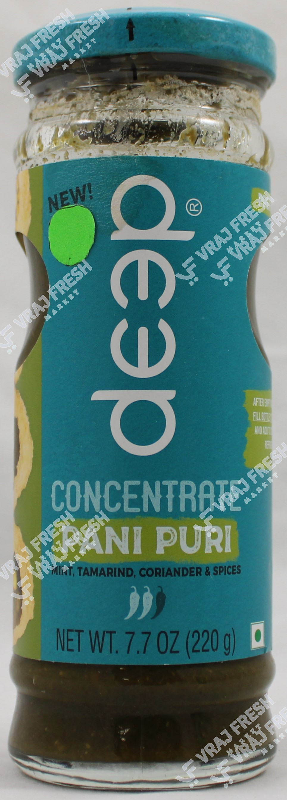 Deep Pani Puri Concentrate (7.7Oz  220G)