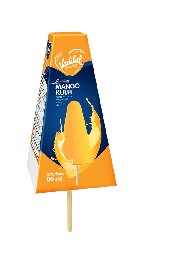 Vadilal Mango Kulfi (80ml  2.70Oz)