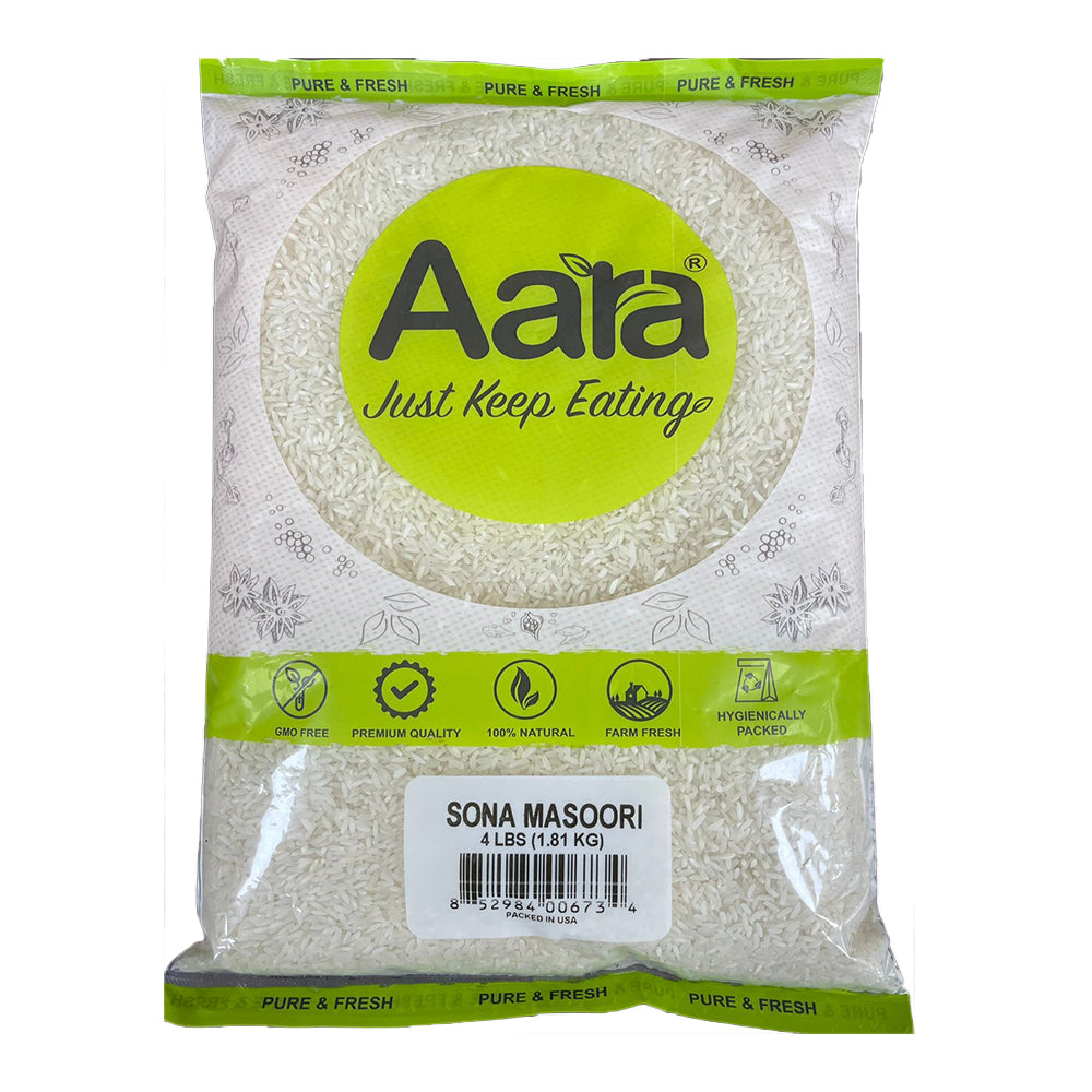 Aara Sona Masoori Rice (1.81kg  4Lb)