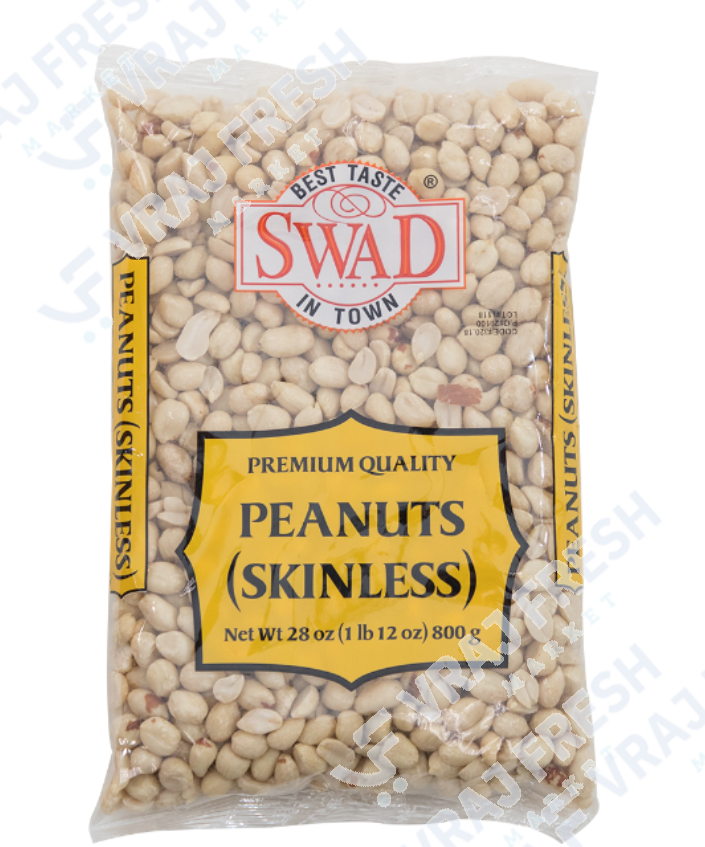 Swad Peanuts Skinless (800g  28Oz)