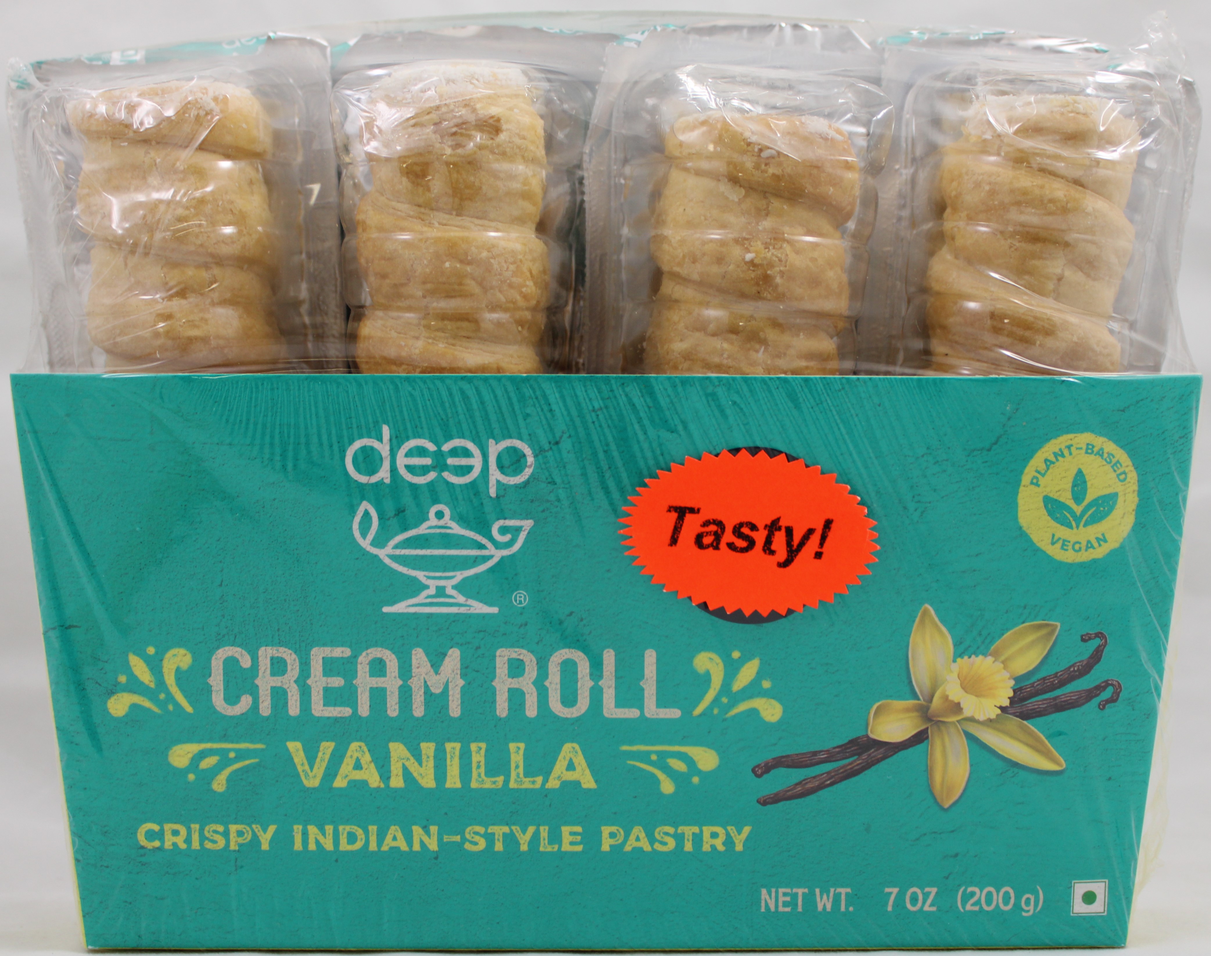 Deep Vanilla Cream Roll (200g  7Oz)