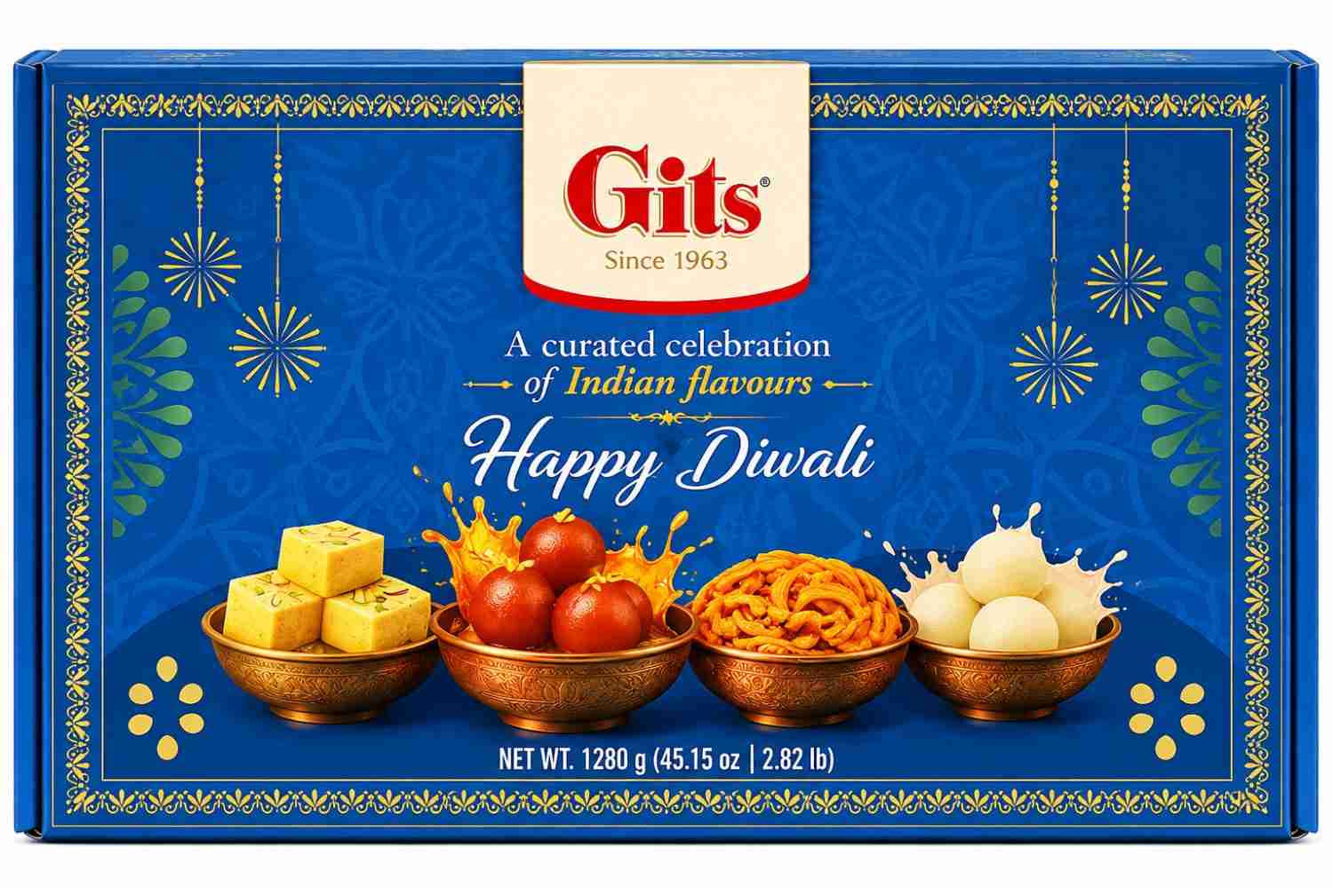 Gits Happy Diwali Box (1.2kg 2.8lb)