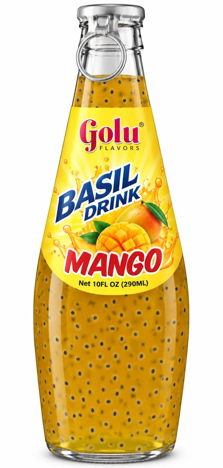 Golu Basil Mango Drink (290ml 10fl.oz)