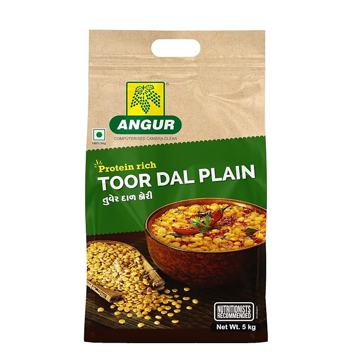 Angur Toor Dal Plain (4.54kg 10lb)