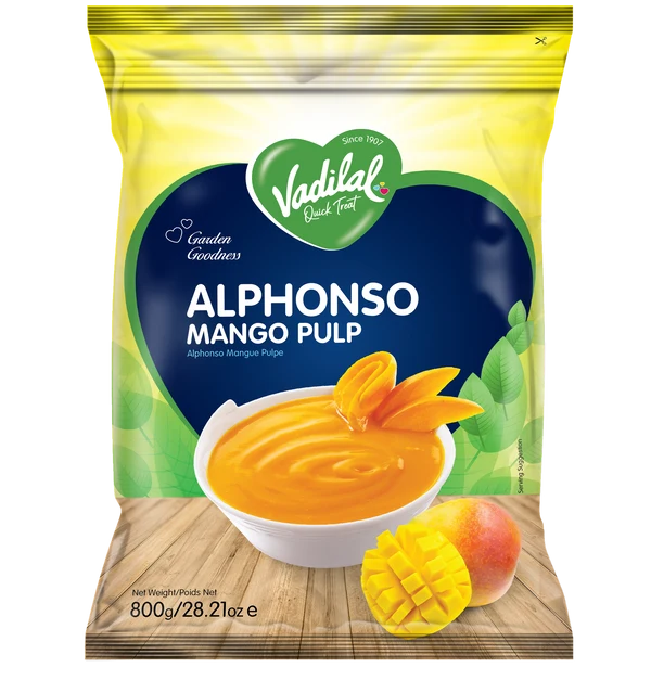 Vadilal Alphonso Mango Pulp (800g 28oz)