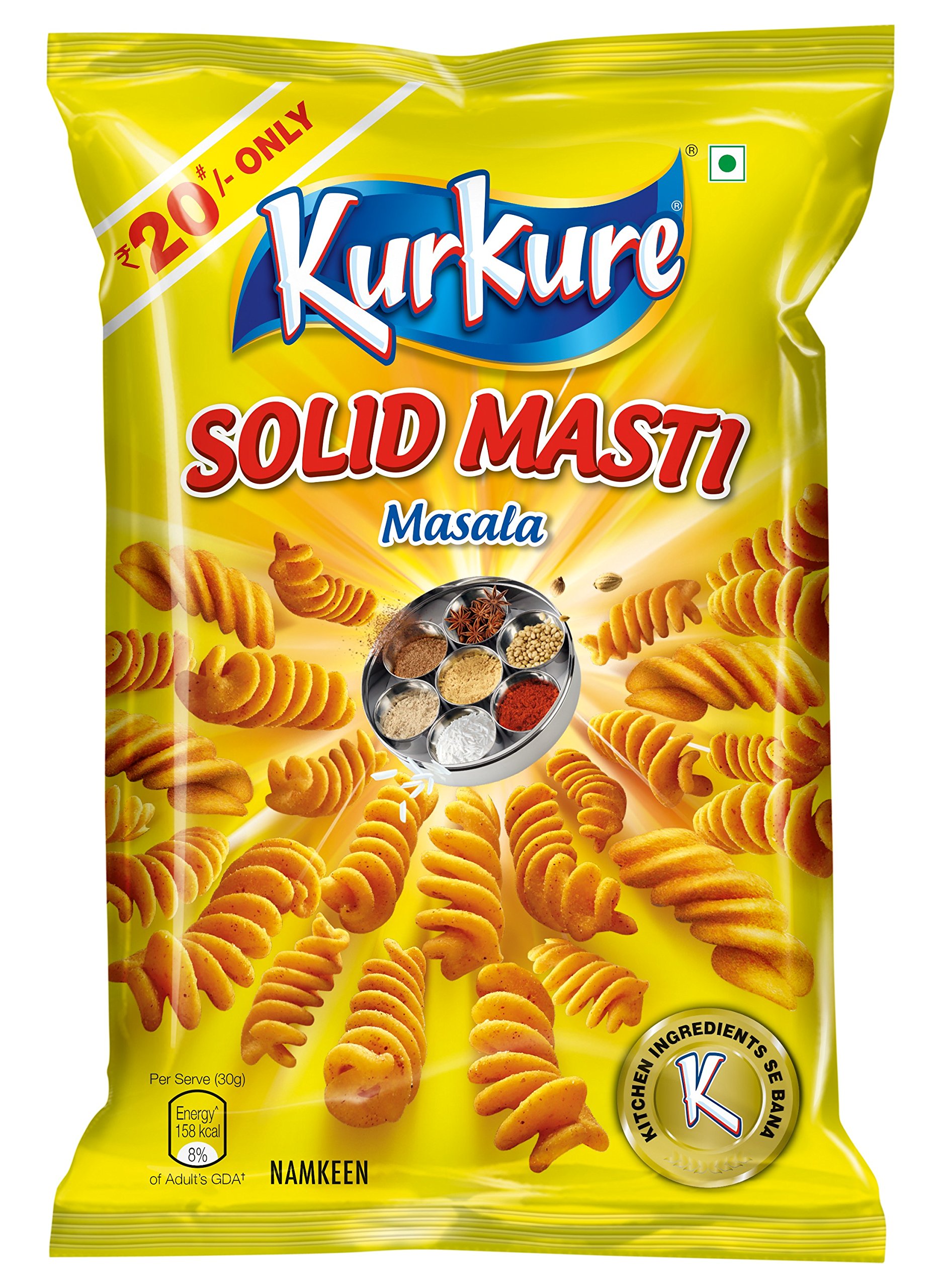 Kurkure Solid Masti (68g  2.398Oz)