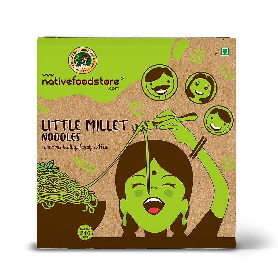 Native Foods Little Millet Noodles (210g)