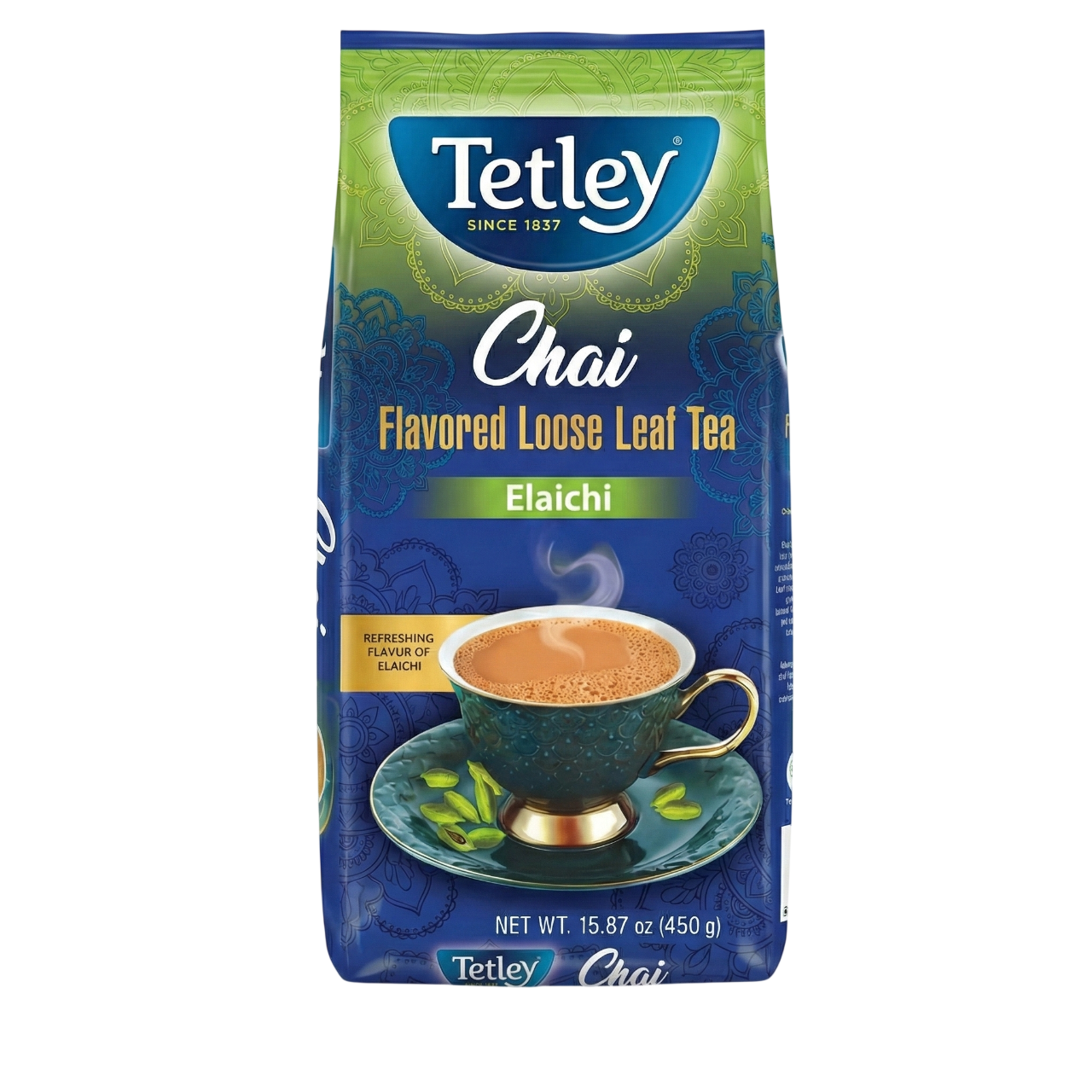 Tetley Elaichi Loose Tea (450g  15.87oz)