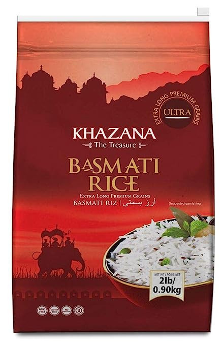 Khazana Extra Long Grains Low GI Basmati Rice