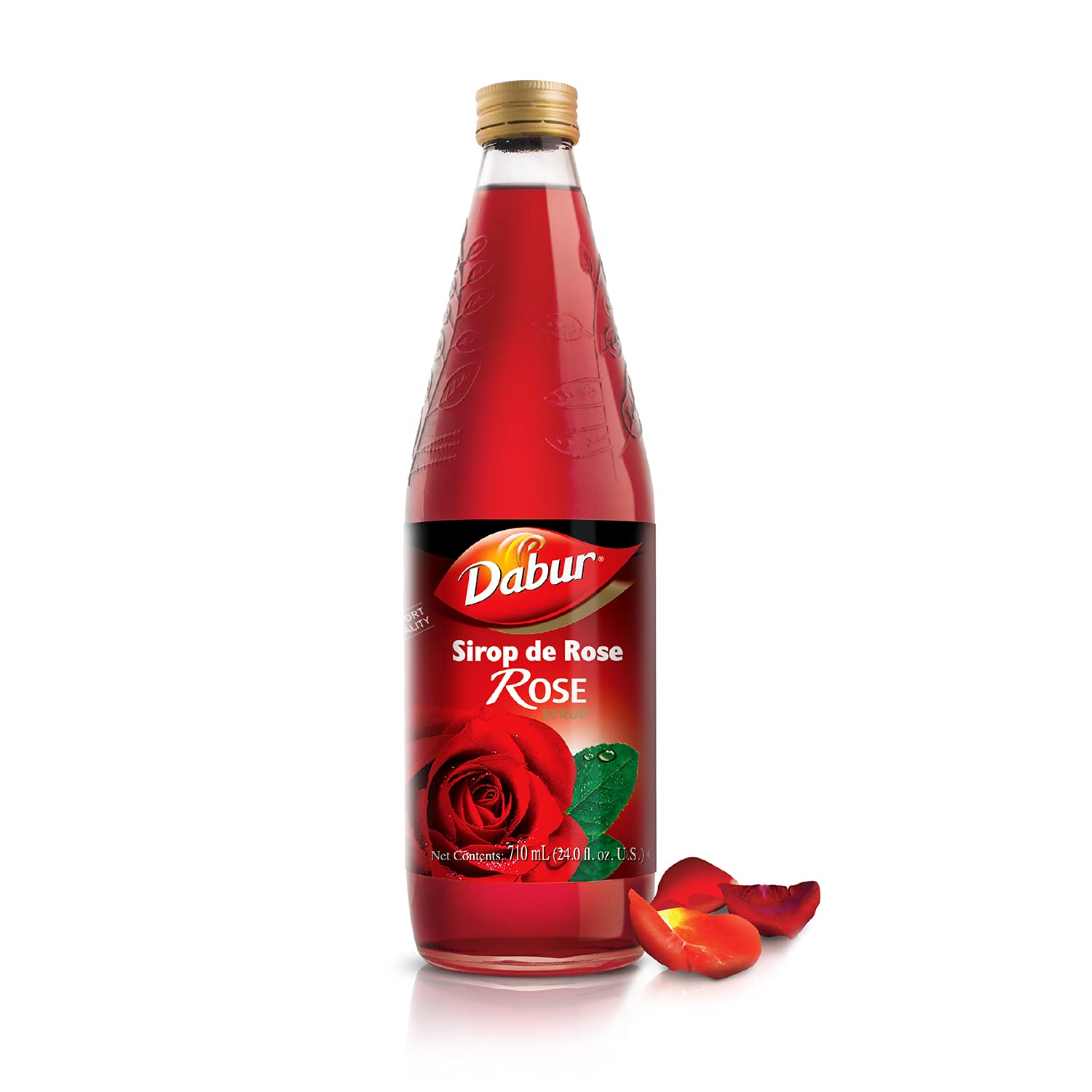 Dabur Rose Sharbat Syrup (710ml  24Fl Oz)