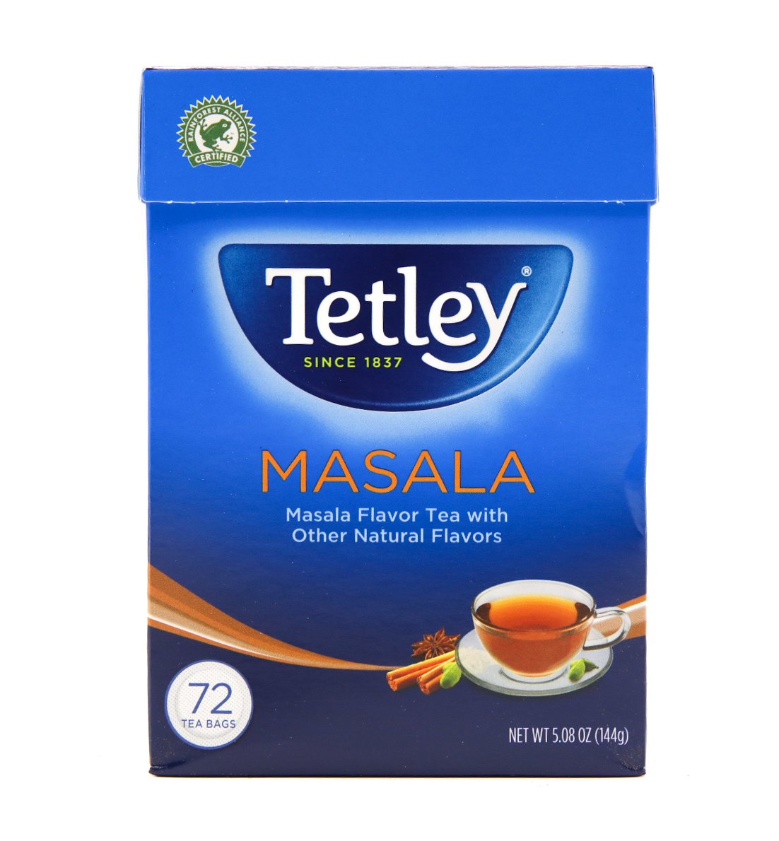 Tetley Masala Tea  72 Bags (144g  5.08Oz)