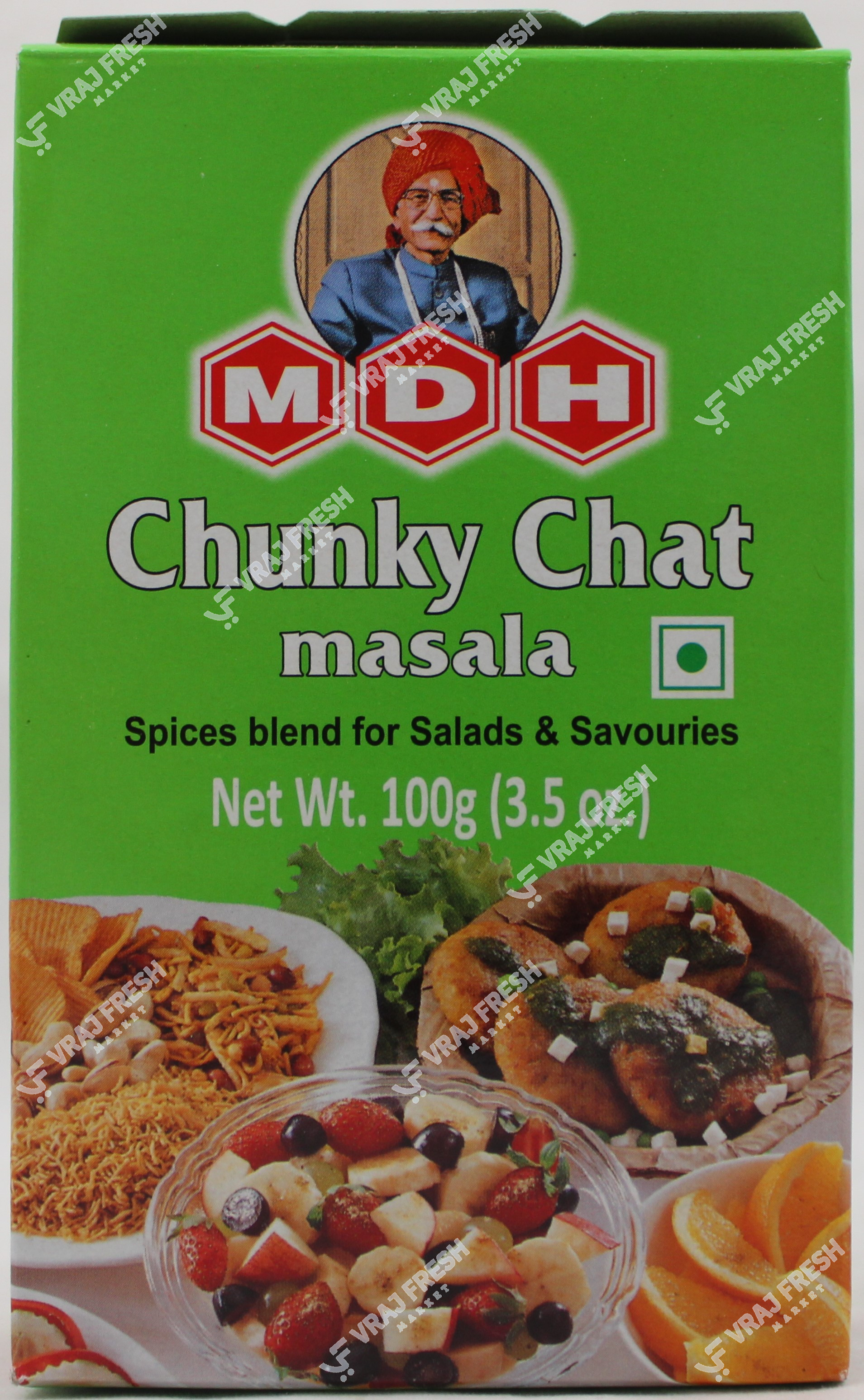 Mdh Chunky Chat Masala (100g  3.5Oz)