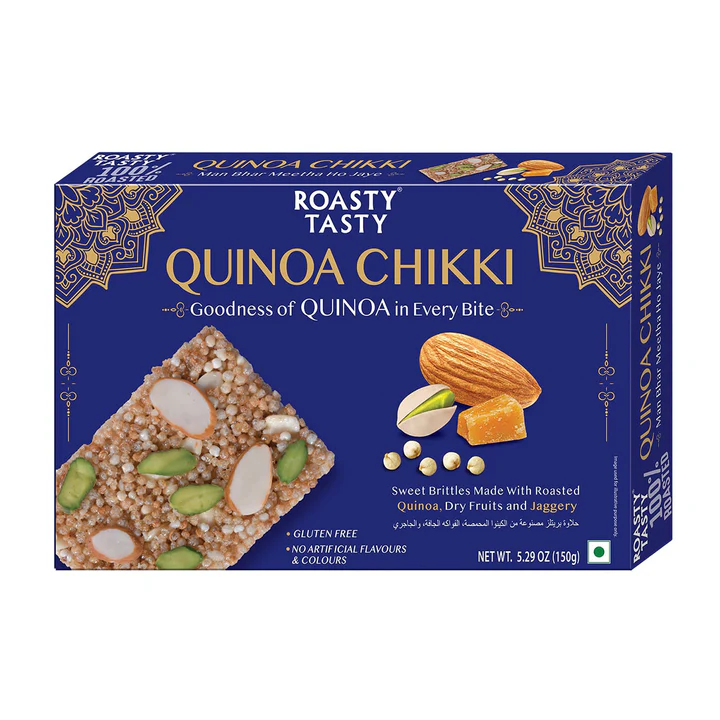 Roasty Tasty Quinoa Chikki (150g 5.29oz)