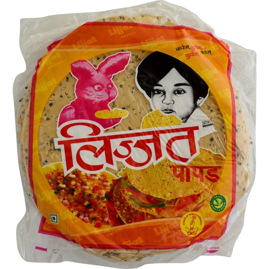 Lijjat Punjabi Masala Papad (200g  7.05Oz)