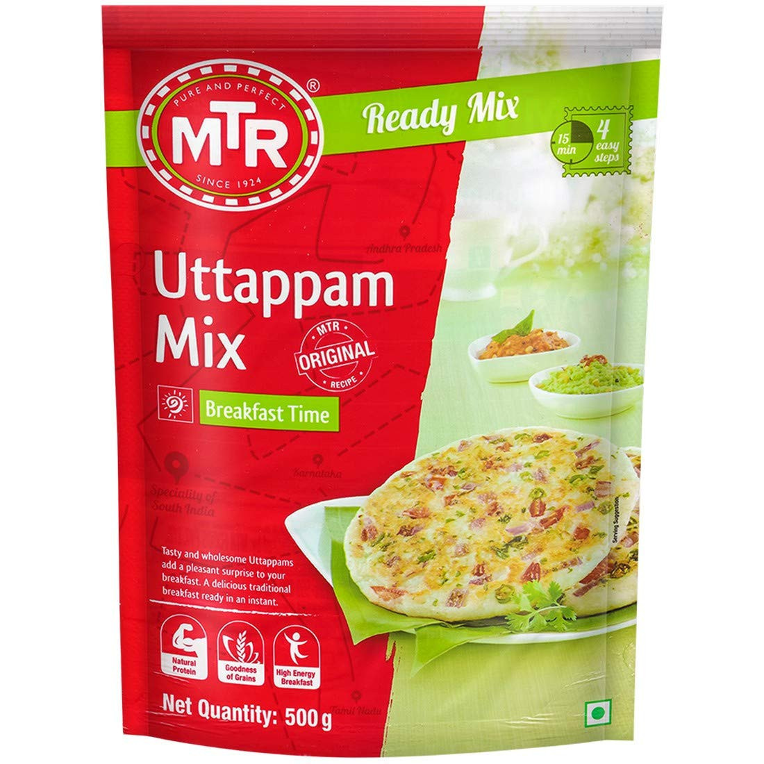 MTR Uttappam Mix (500g  17.63Oz)