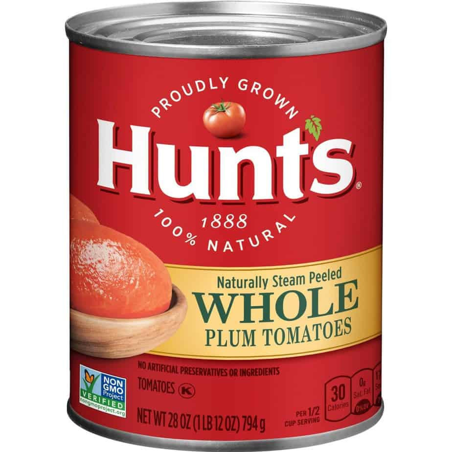 Hunts Whole Peeled Plum Tomato (28Oz  794g)