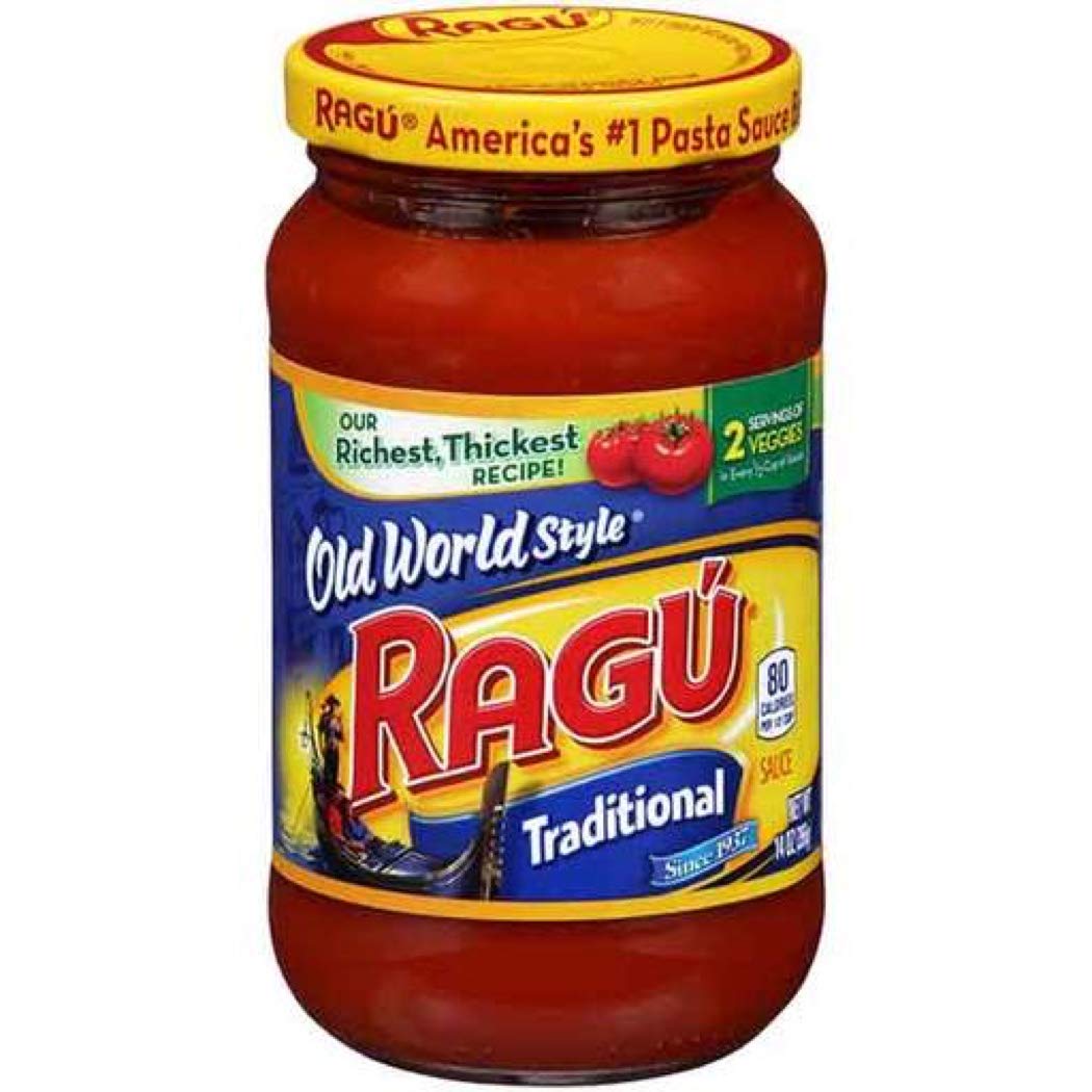 Ragu Traditional Sauce  Made With Olive Oil (400G  14Oz)