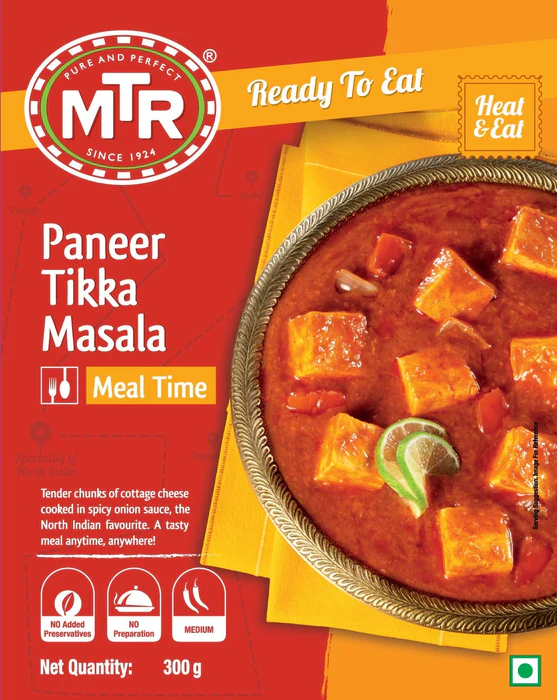 MTR Paneer Tikka Masala (300g  10.58oz)