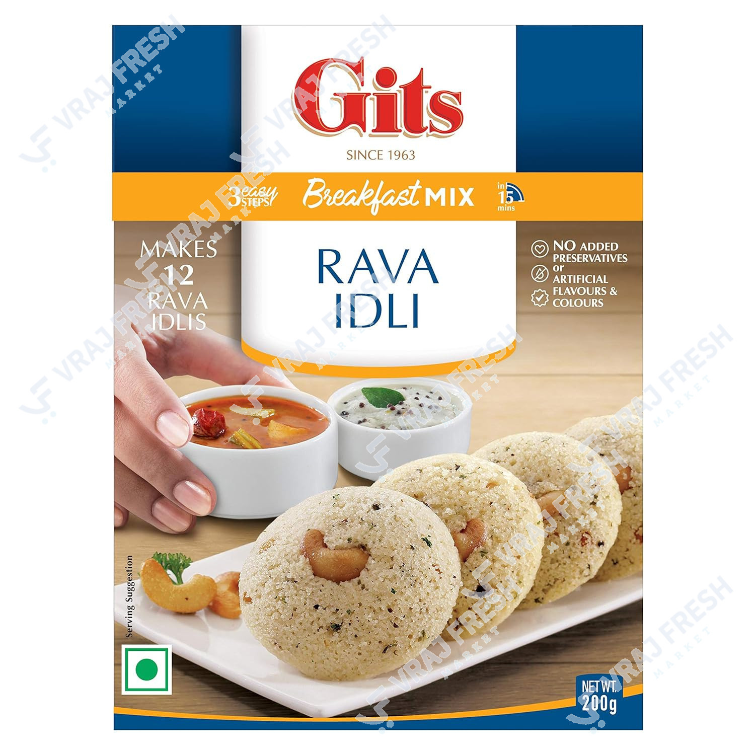 Gits Rava Idli