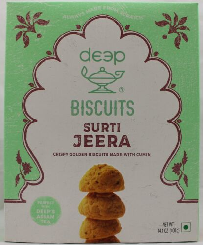 Deep Surti Jeera Biscuits (400g  14.1Oz)