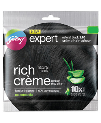 Godrej Rich Creme Natural Black Hair Colour (20G+20ml)