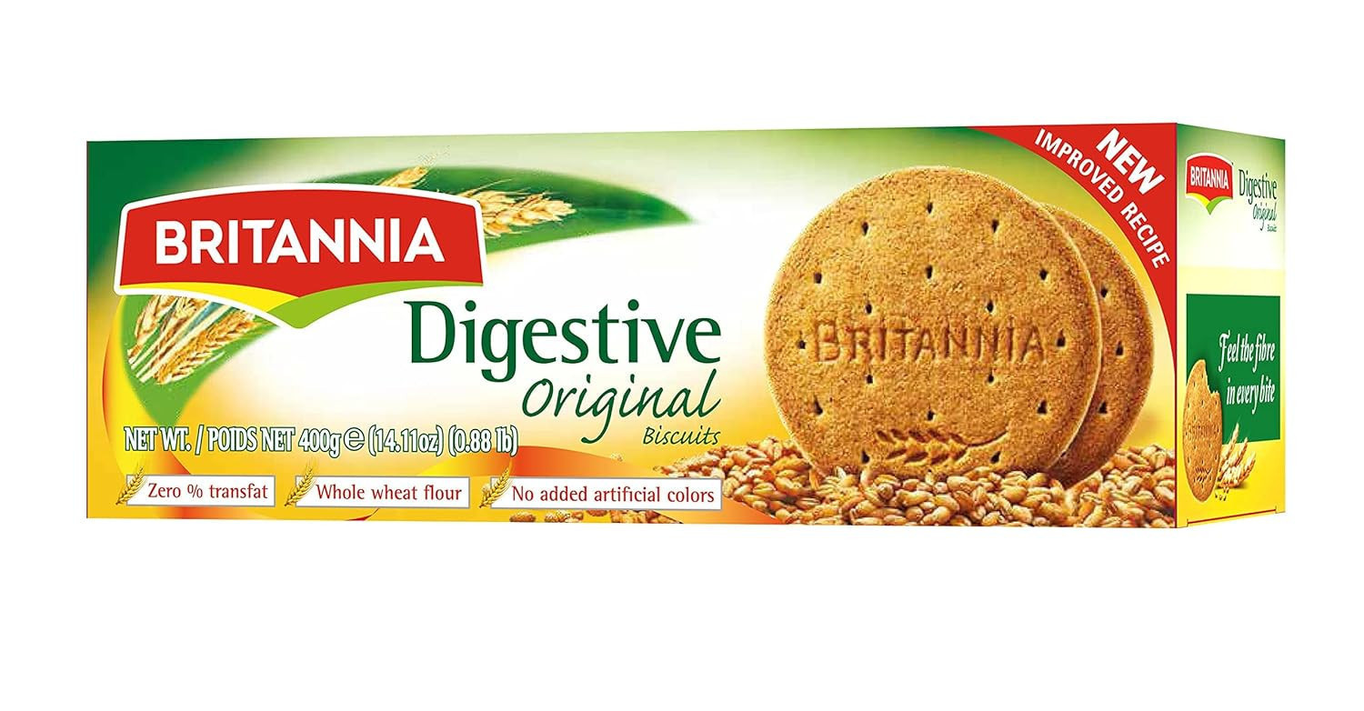 Britannia Digestive Biscuits (400g  14.10Oz)