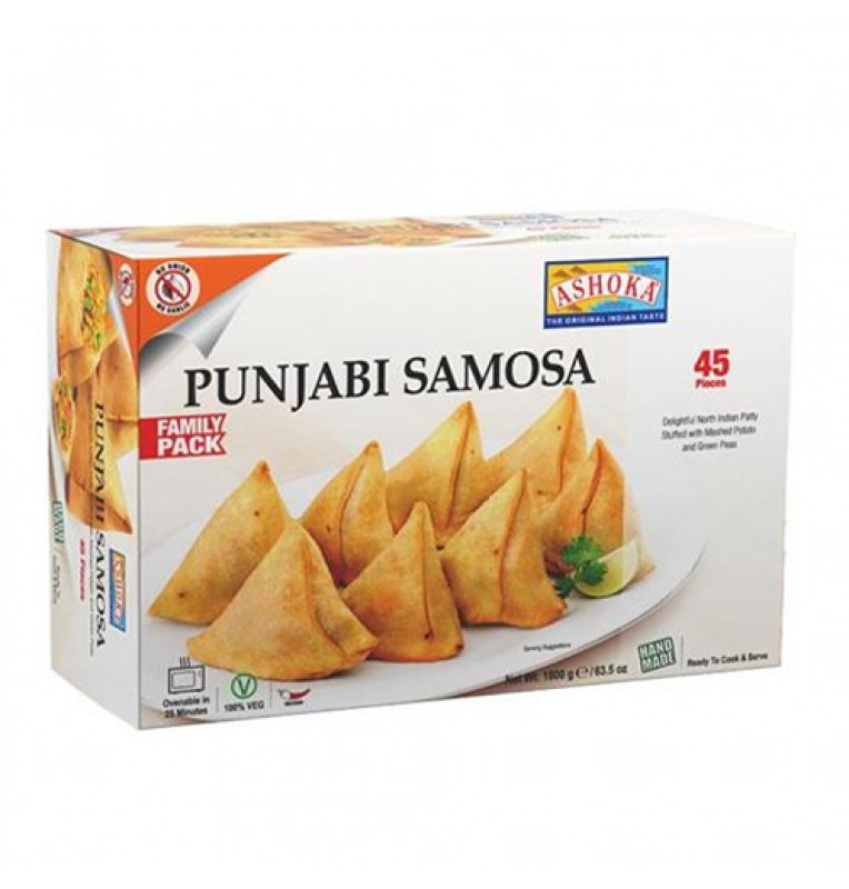 Ashoka Punjabi Samosa  45 Pcs (1.8kg  63.4Oz)