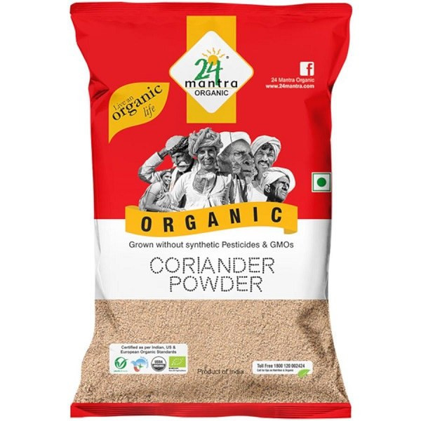 24 Mantra Organic Coriander Powder (199g  7Oz)