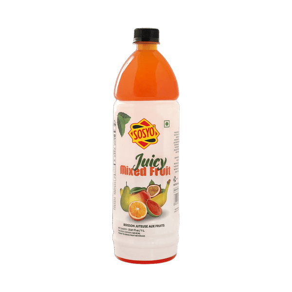 Hajoori Sosyo Juicy Mixed Fruit (1Ltr 33.8fl.oz)