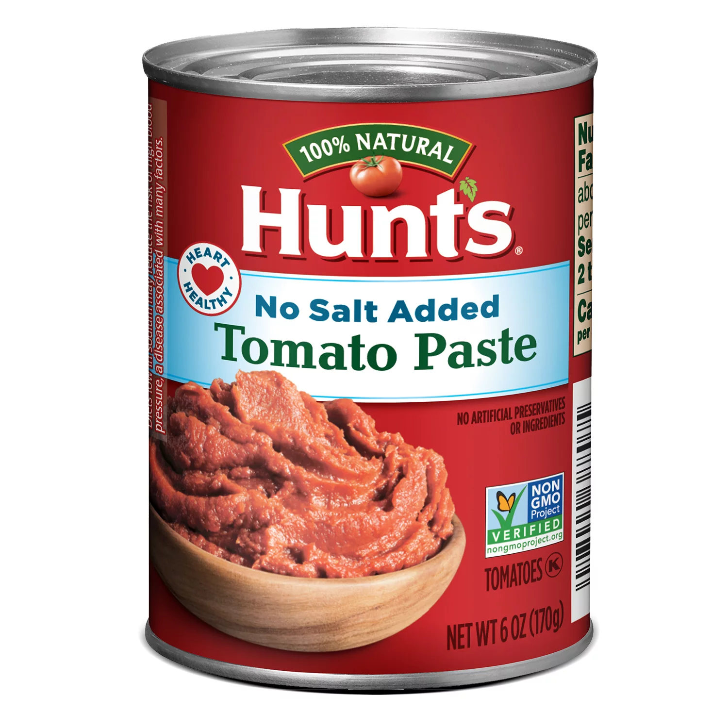 Hunts Tomato Paste (No Salt Added) (170g 6oz)