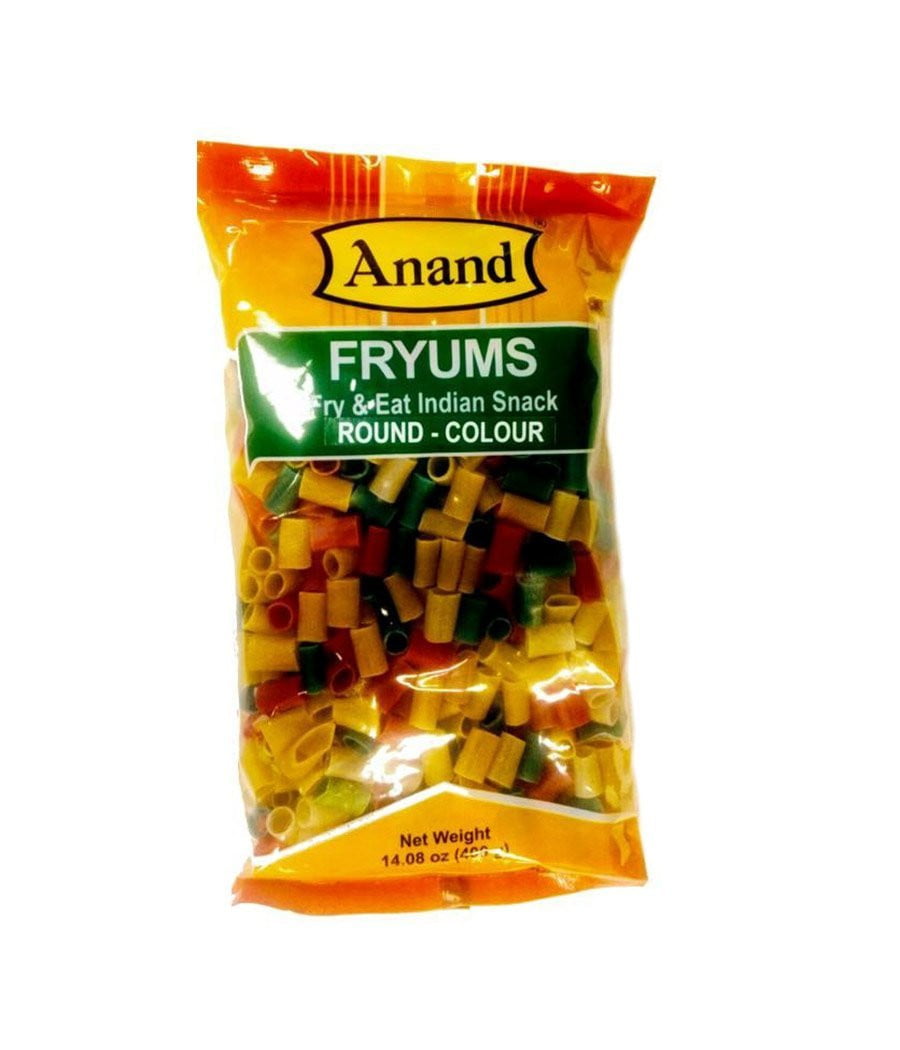 Anand Fryums (Round - Colour) (400 gm  14 oz)