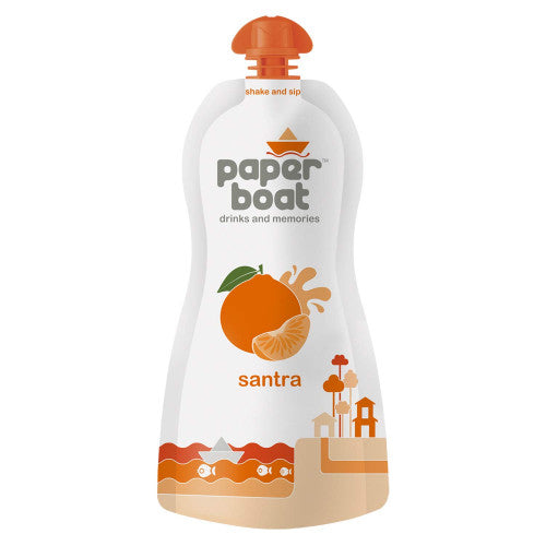 Paper Boat Orange Juice (200ml  7oz)
