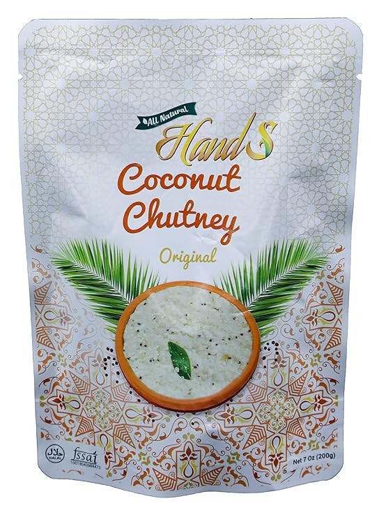Hands Coconut Chutney Original (200g, 7oz)