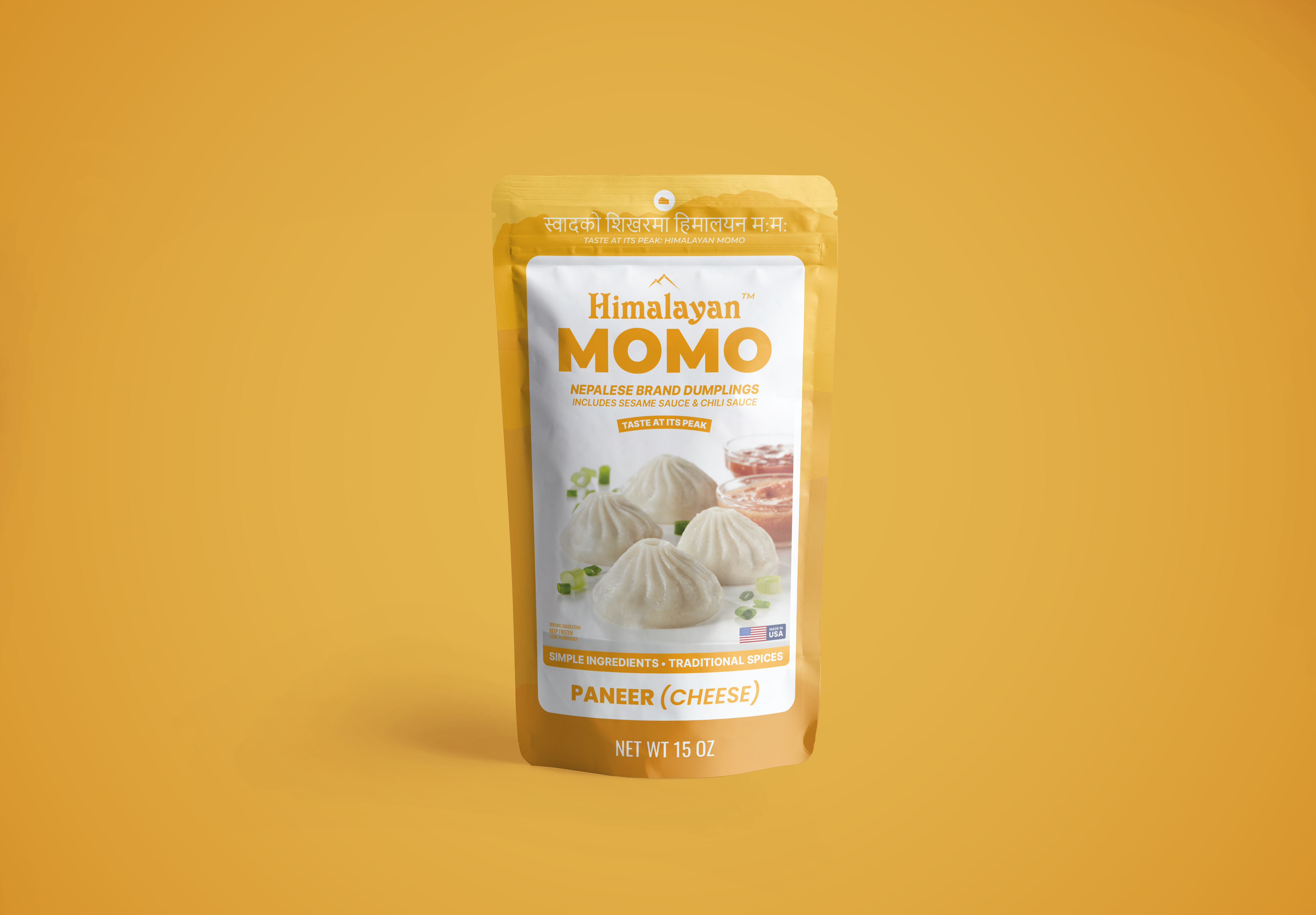 Himalayan Paneer (Cheese) Momos (15Oz)