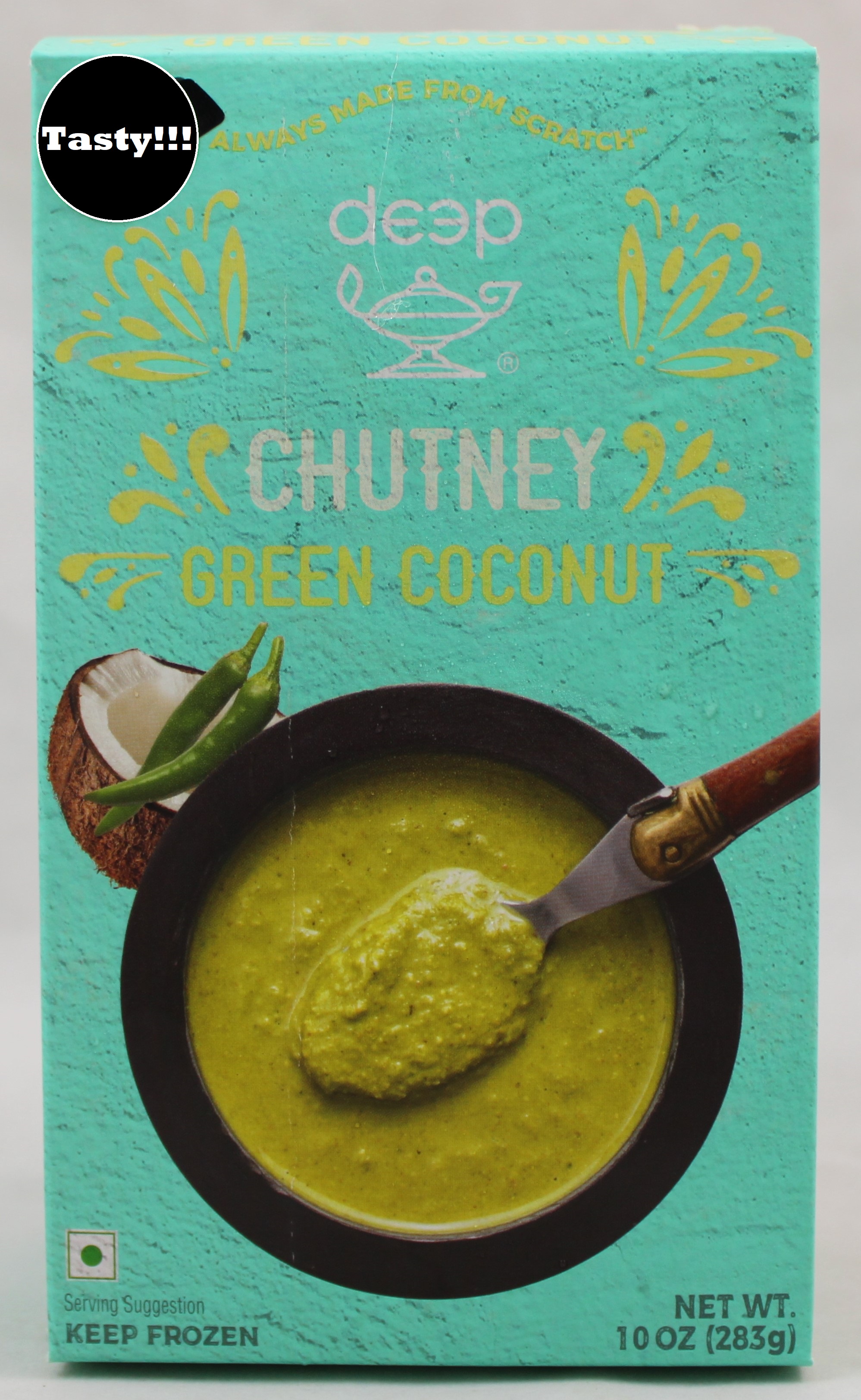 Deep Green Coconut Chutney Frozen (283g  10Oz)
