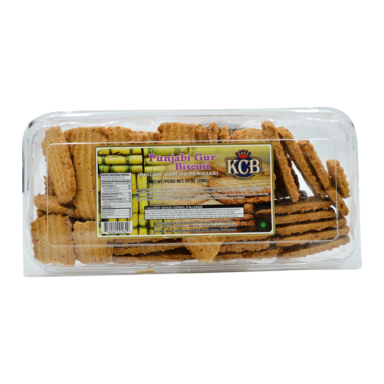 KCB Punjabi Gur Biscuit (700g 25oz)
