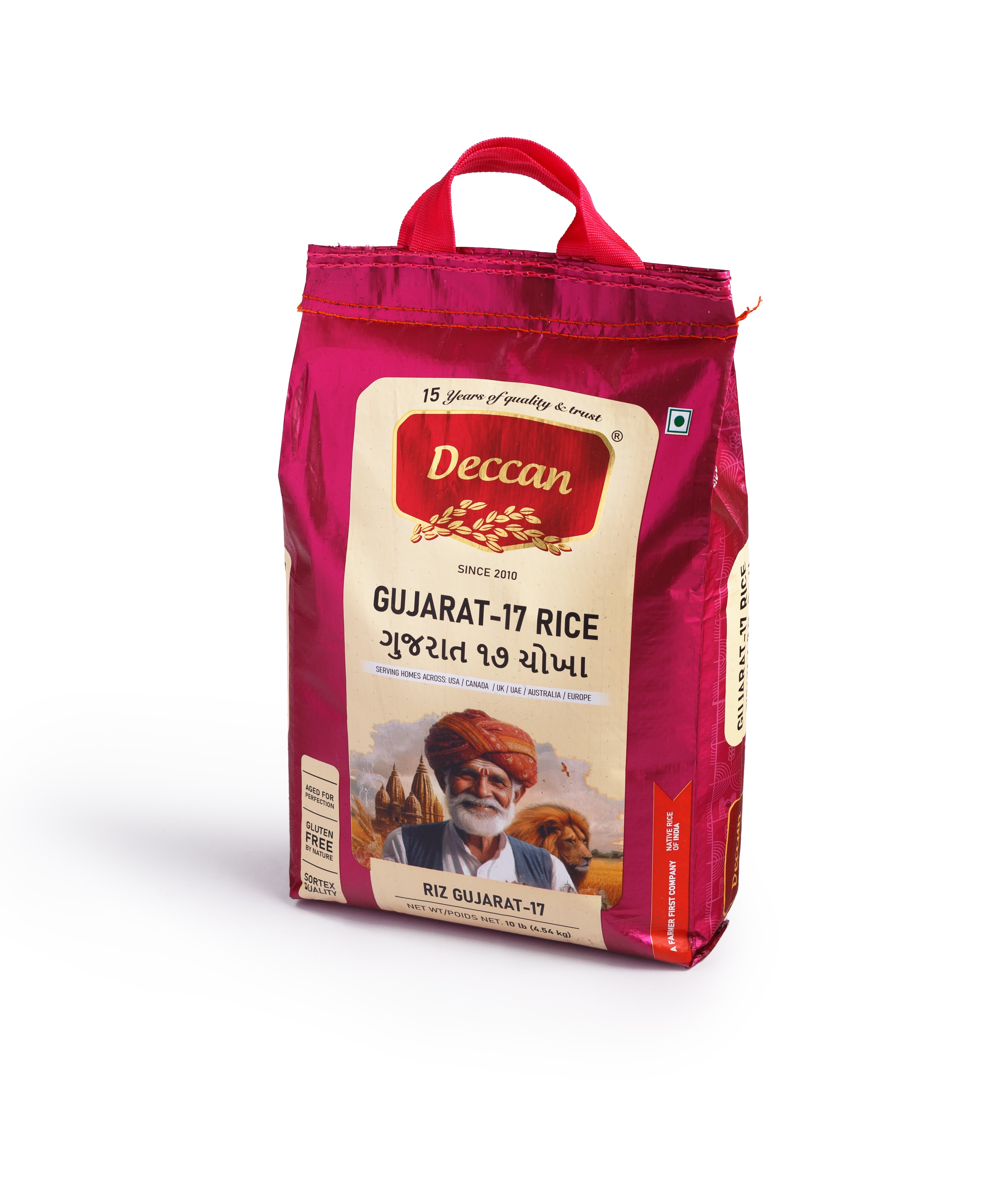 Deccan Gujarat 17 Rice (4.54Kg 10Lb)