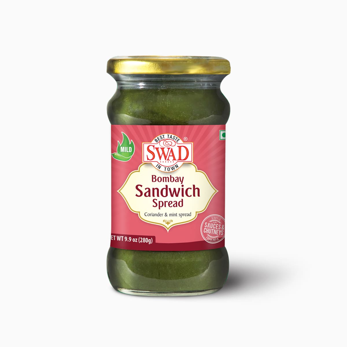 Swad Bombay Sandwich Spread Mild (280G  9.9Oz)