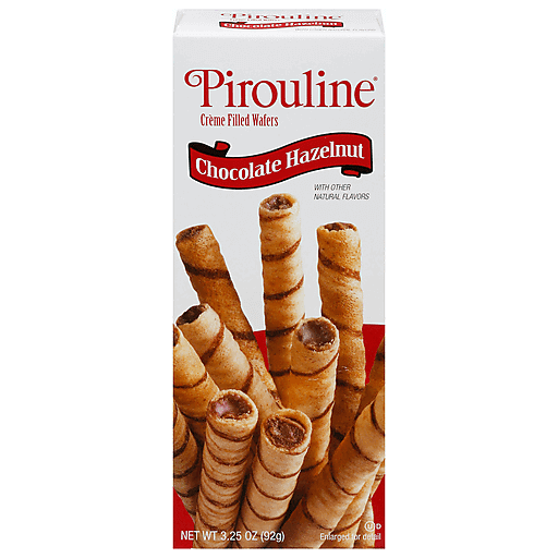 Pirouline Chocolate Hazelnut Creme Wafers (92g  3.25Oz)