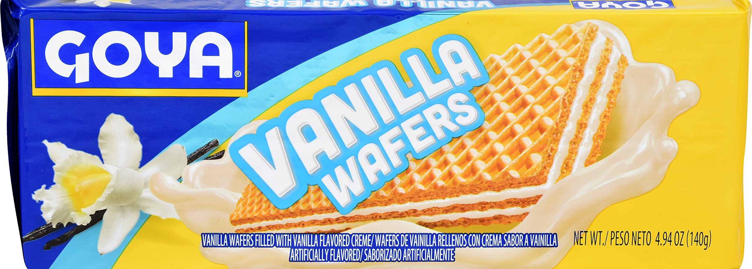 Goya Vanilla Wafers Biscuit (140g  4.94Oz)