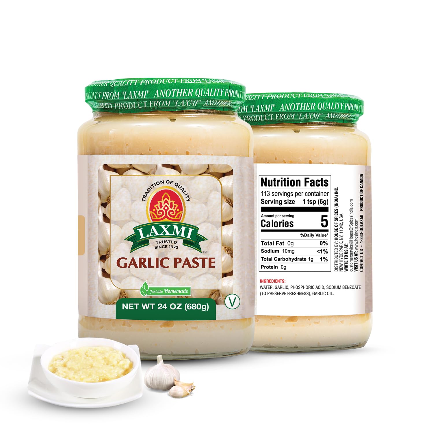 Laxmi Garlic Paste (680g)