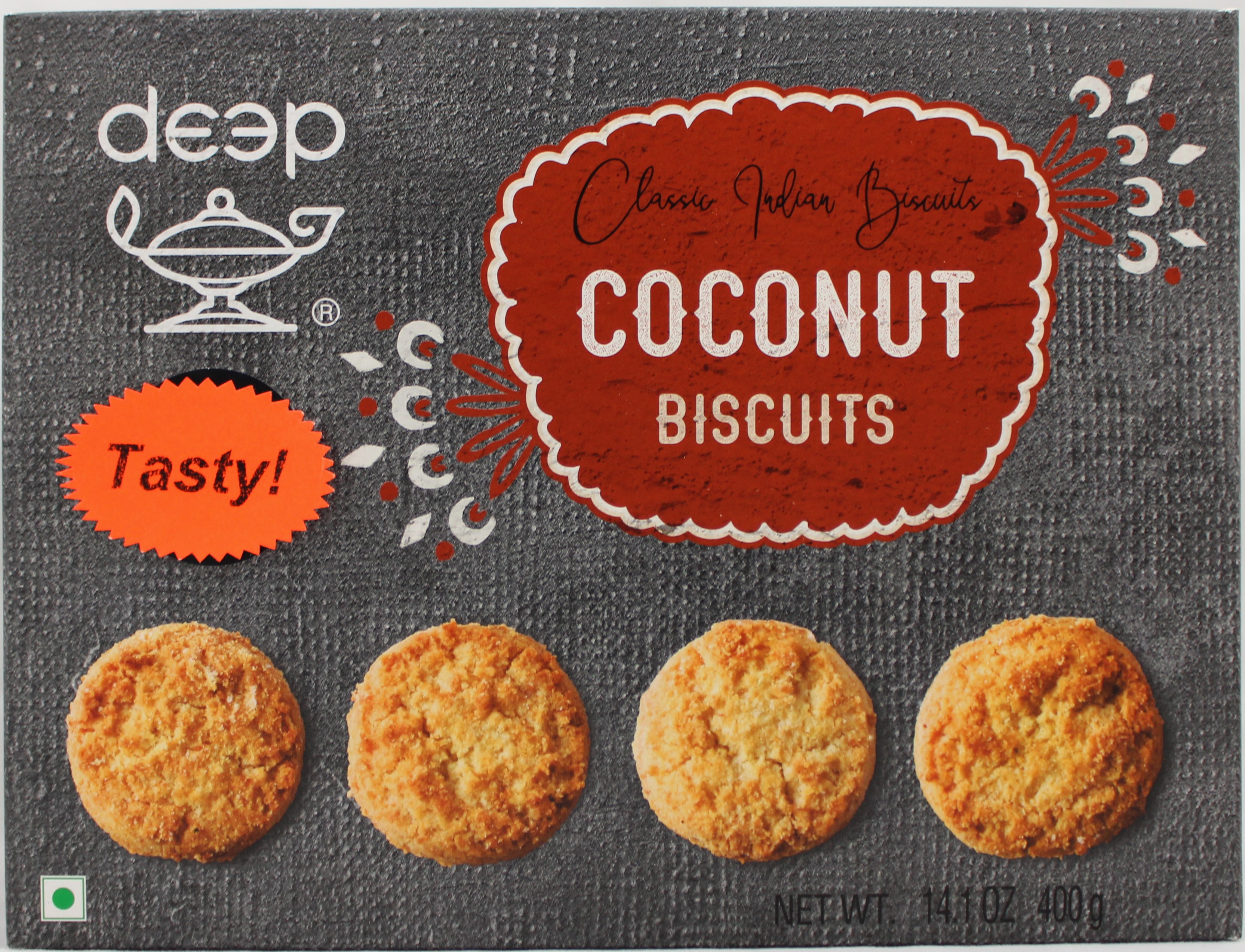 Deep Coconut Biscuits (400g  14.1Oz)