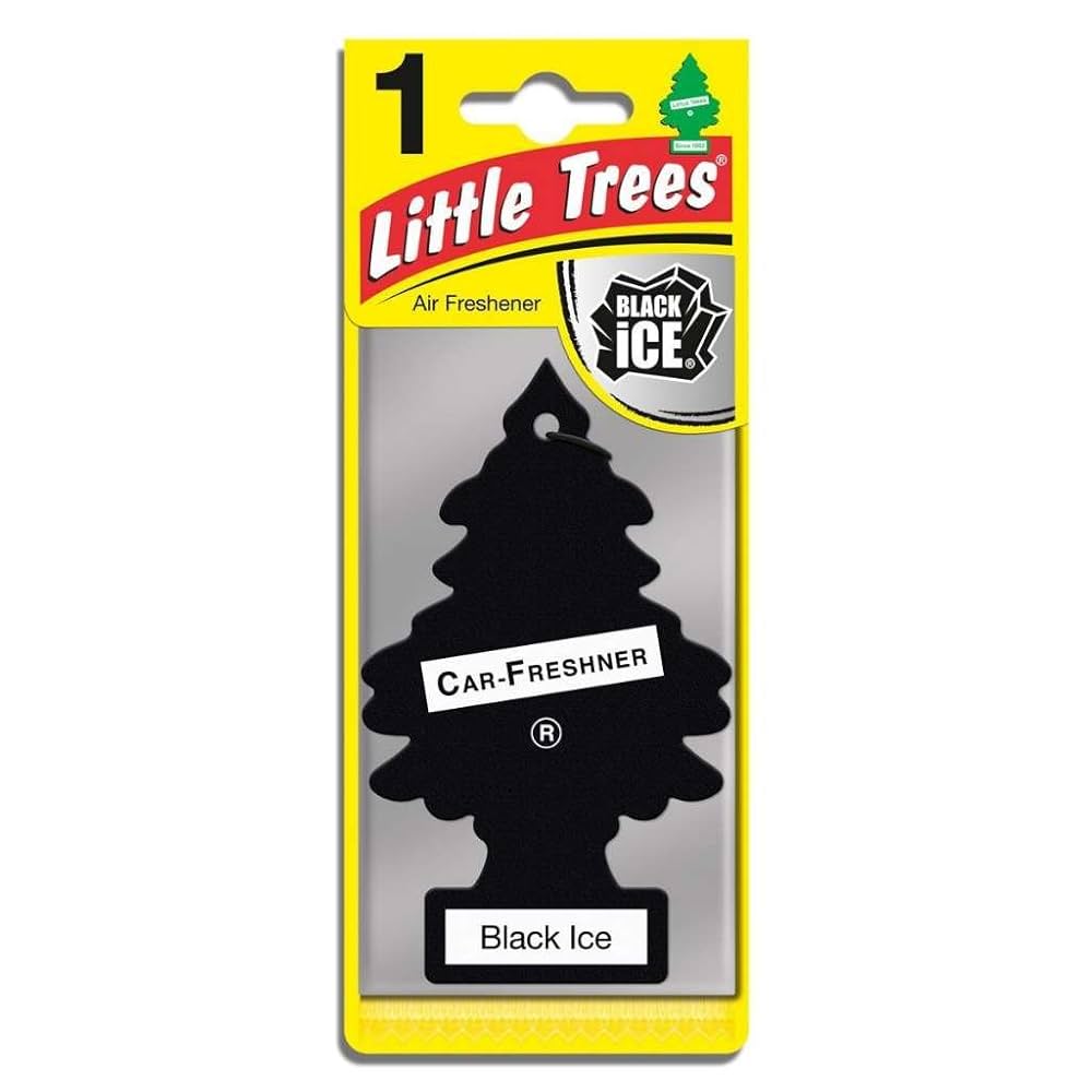 Little Trees Black Ice Freshner 1pc