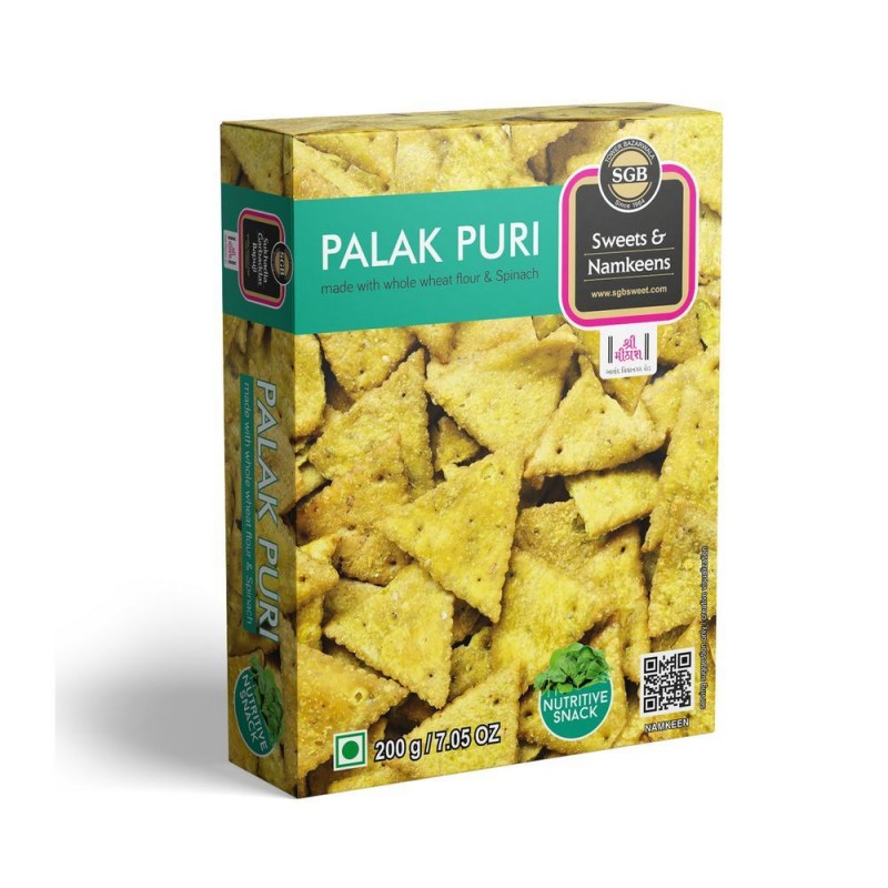SGB Palak Puri (200g  7.05oz)