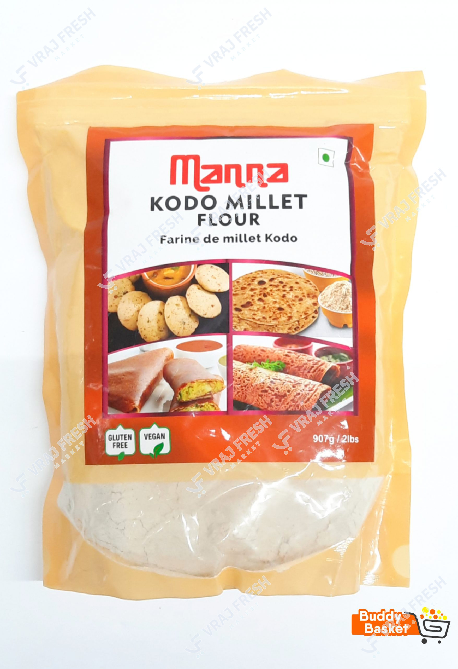 Manna Kodo Millet Flour (907g 2lb)