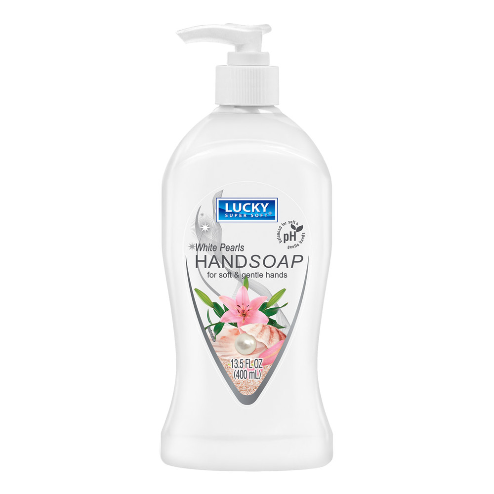 Lucky White Pearls Hand Soap (400ml  13.5oz)