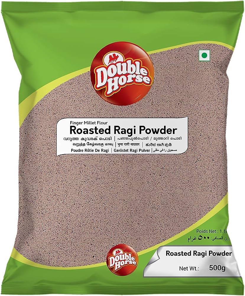 Double Horse Roasted Ragi Powder (1kg)