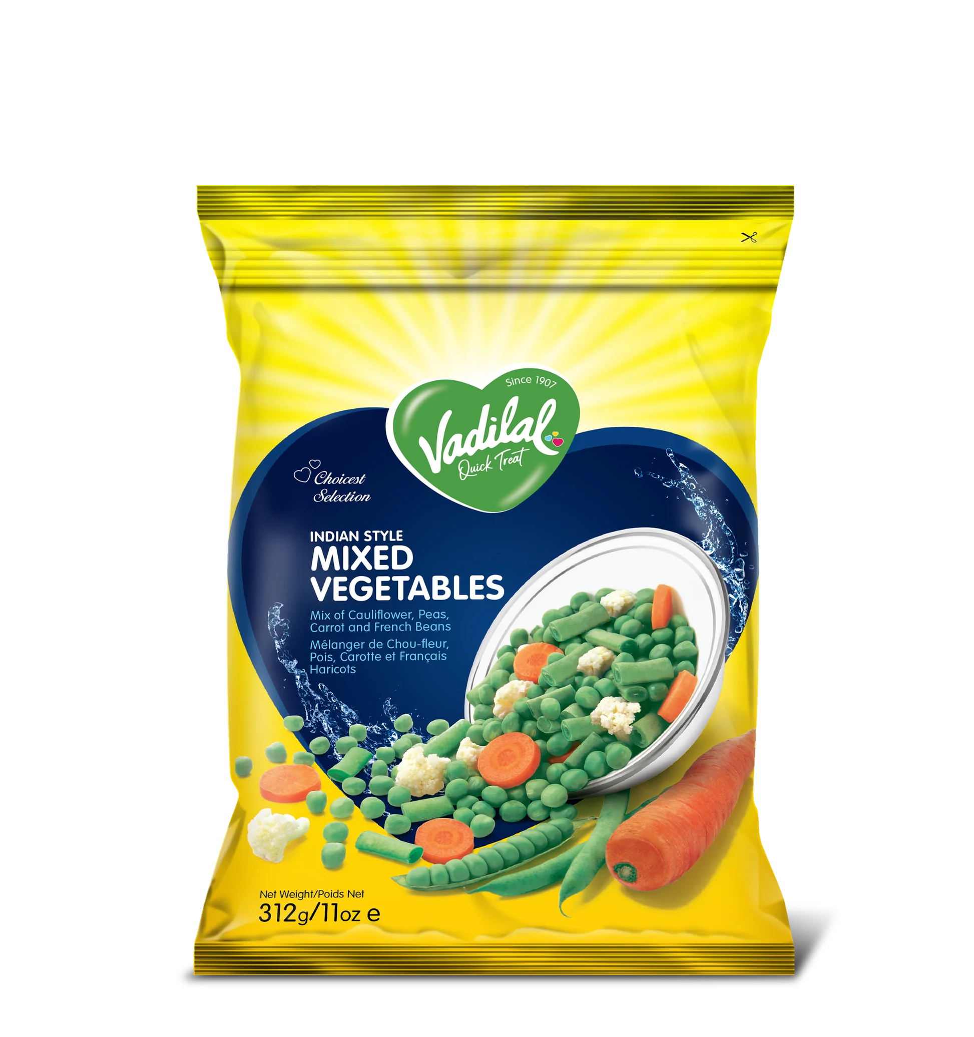 Vadilal Indian Style Mixed Vegetables